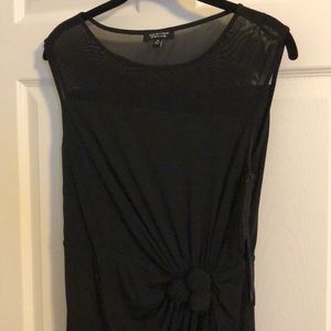Black cocktail dress